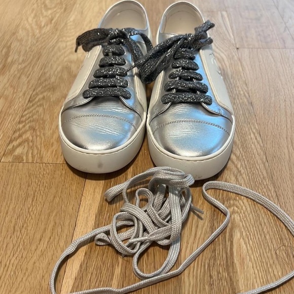 Chanel Silver Women's Sneakers - Picture 7 of 7